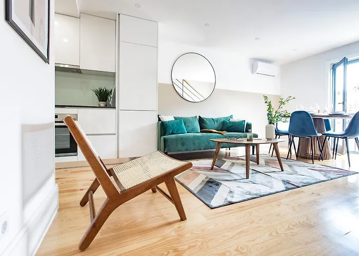 Bright 3br Flat W/ Ac In Center By Lovelystay Apartman Porto